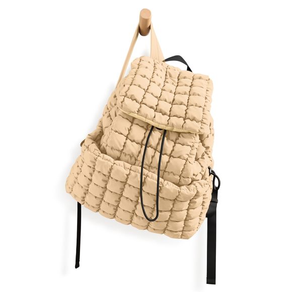 Quilted Backpack 2.0 Lhtweht Puffer Hiker Pack Drawstring >:) - Picture 1 of 6